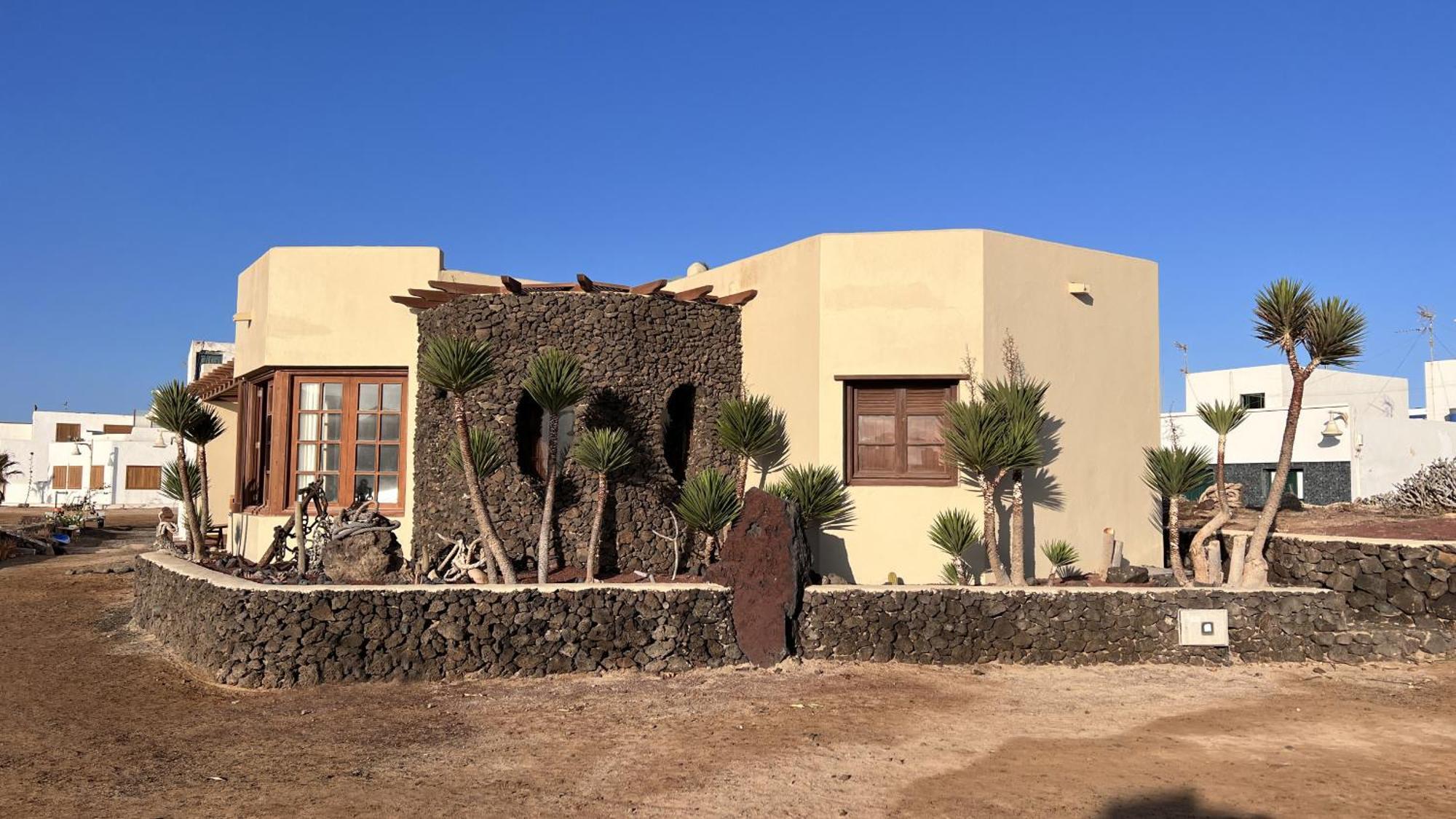 칼레타 데 세보 Flor De Cactus, La Graciosa 빌라 외부 사진